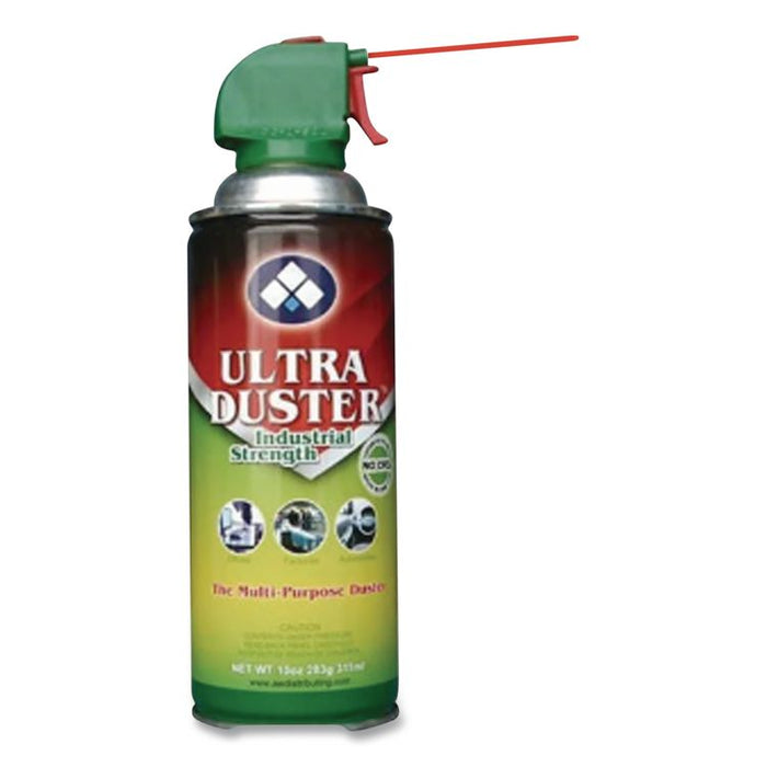 Ultra Duster Industrial Strength Air Duster, 10 oz Can, 4/Pack