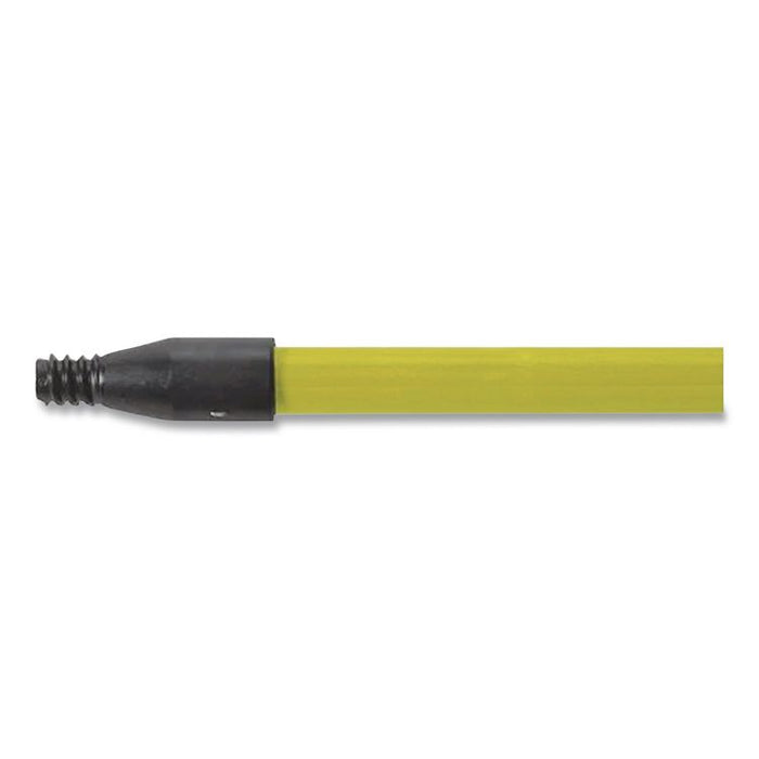 Broom Handle with Nylon Thread, 60", Yellow