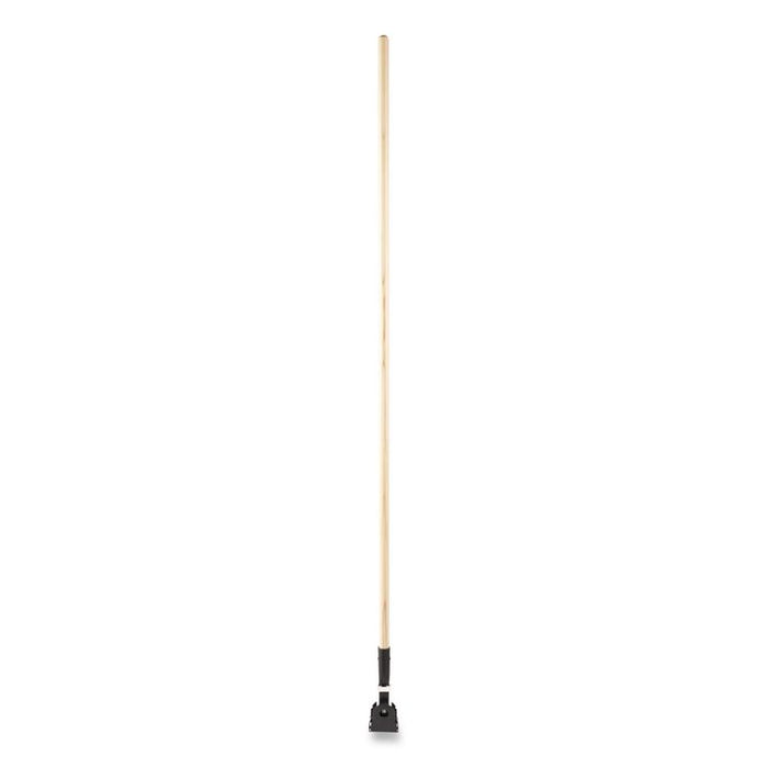 Snap-On Hardwood Dust Mop Handle, 1.5" dia x 60", Natural