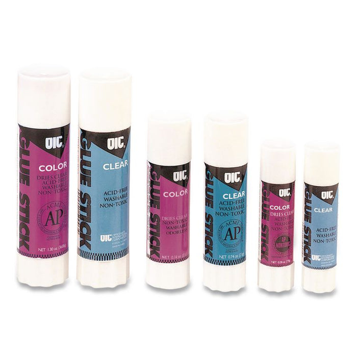 Glue Stick, 0.28 oz, Dries Clear