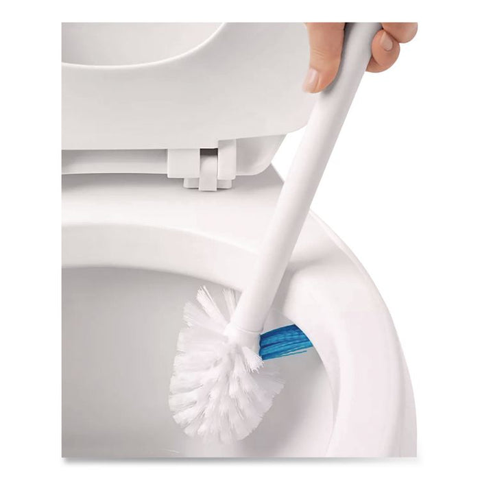 Good Grips Nylon Toilet Brush with Canister, White