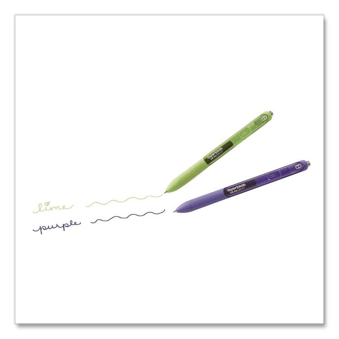 InkJoy Gel Pen, Retractable, Medium 0.7 mm, Assorted Ink and Barrel Colors, 8/Pack