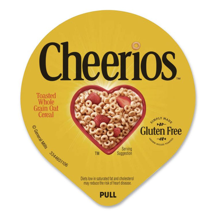 Cheerios Breakfast Cereal, Single-Serve 1.3 oz Cup, 6/Pack