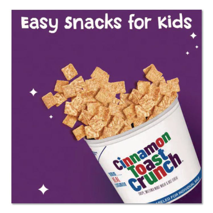Cinnamon Toast Crunch Cereal, Single-Serve 2 oz Cup, 6/Box