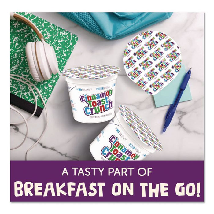 Cinnamon Toast Crunch Cereal, Single-Serve 2 oz Cup, 6/Box