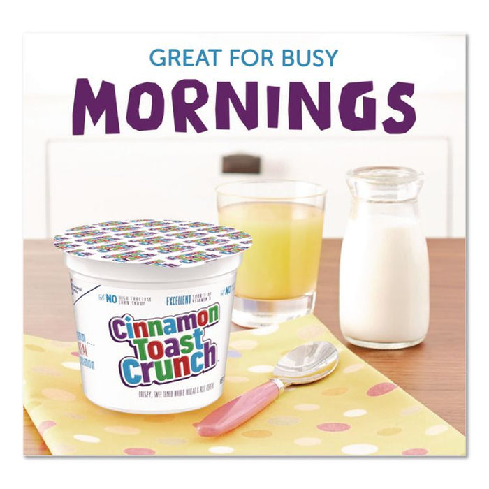 Cinnamon Toast Crunch Cereal, Single-Serve 2 oz Cup, 6/Box