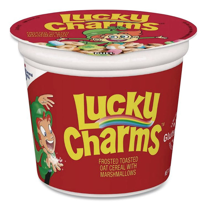 Lucky Charms Cereal, Single-Serve 1.73 oz Cup, 6/Box