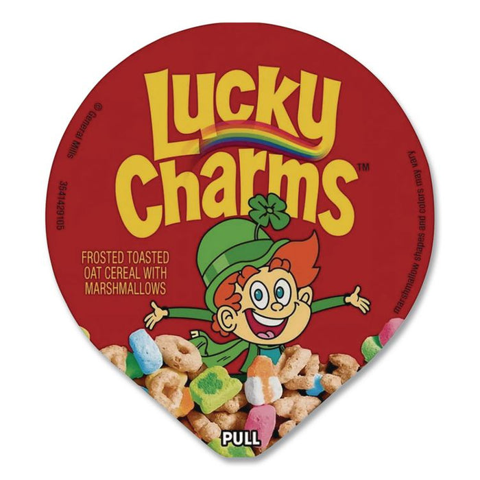 Lucky Charms Cereal, Single-Serve 1.73 oz Cup, 6/Box