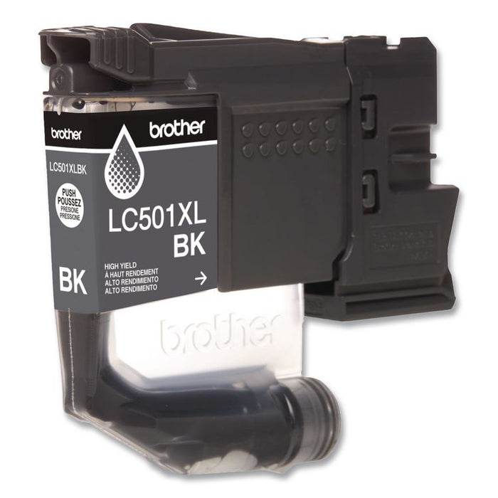 LC501XLBKS High-Yield Ink, 500 Page-Yield, Black