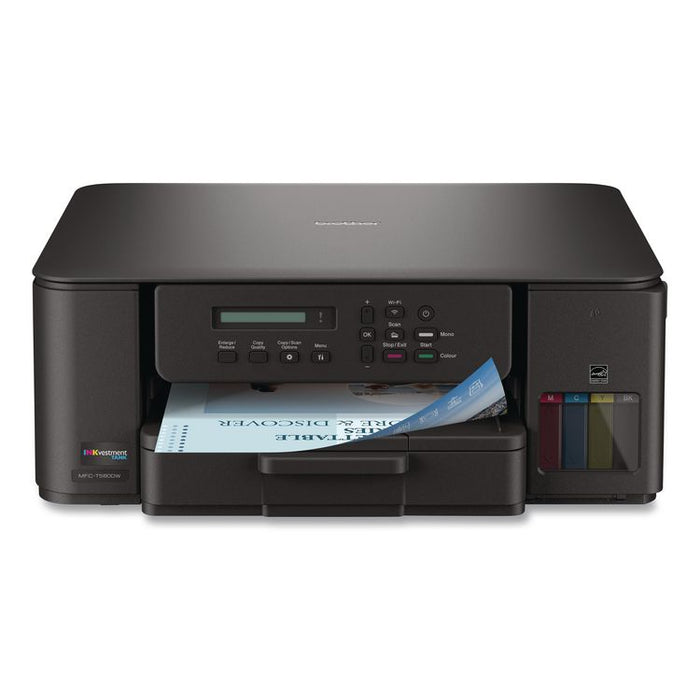 MFCT580DW INKvestment Tank 580 Wireless Color Inkjet All-in-One Printer, Copy/Print/Scan