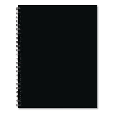 Basic Black Weekly/Monthly Planner, 11 x 8.5, Black Cover, 12-Month (Jan to Dec): 2026