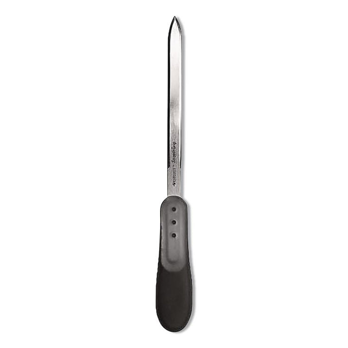 KleenEarth Recycled Letter Opener with Antimicrobial Protection, 9", Black
