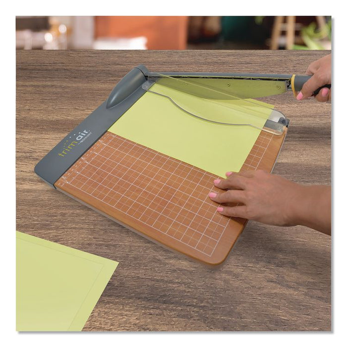 TrimAir Guillotine Paper Cutter, 30 Sheets, 12" Cut Length, 14.13 x 20.25