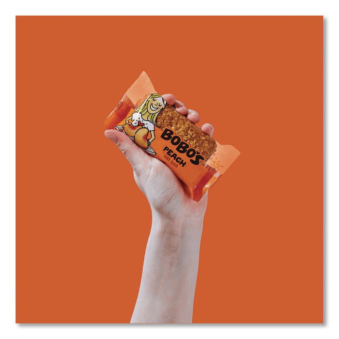 Oatmeal Bars, Peach, 3 oz Individually Wrapped, 12/Box