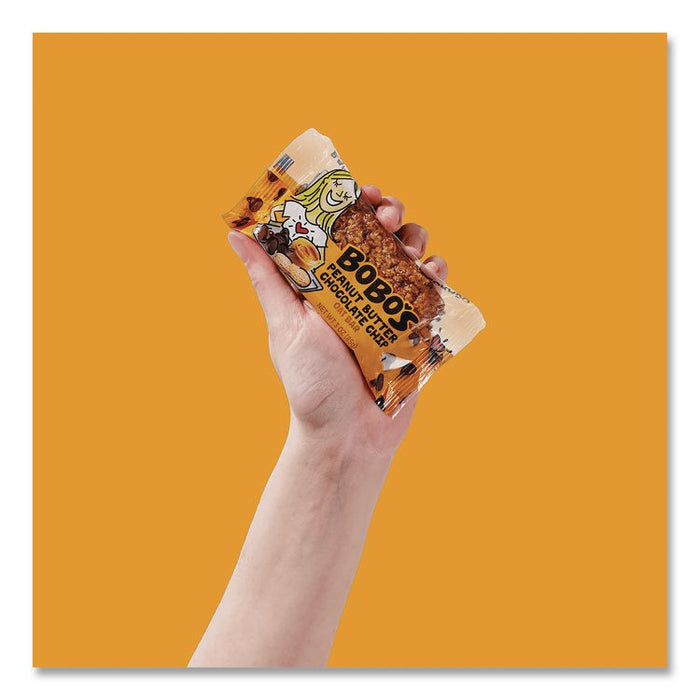 Oatmeal Bars, Peanut Butter Chocolate Chip, 3 oz Individually Wrapped, 12/Box