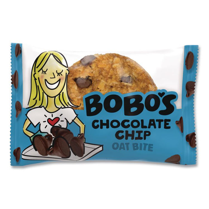 Oatmeal Bites, Chocolate Chip, 1.3 oz Individually Wrapped, 25/Box