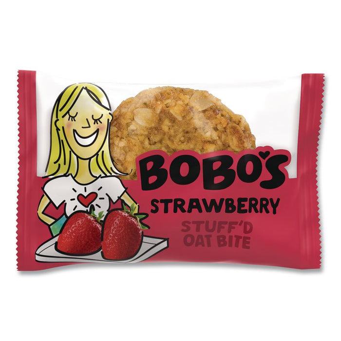 Stuff'd Oatmeal Bites, Strawberry, 1.3 oz Individually Wrapped, 25/Box