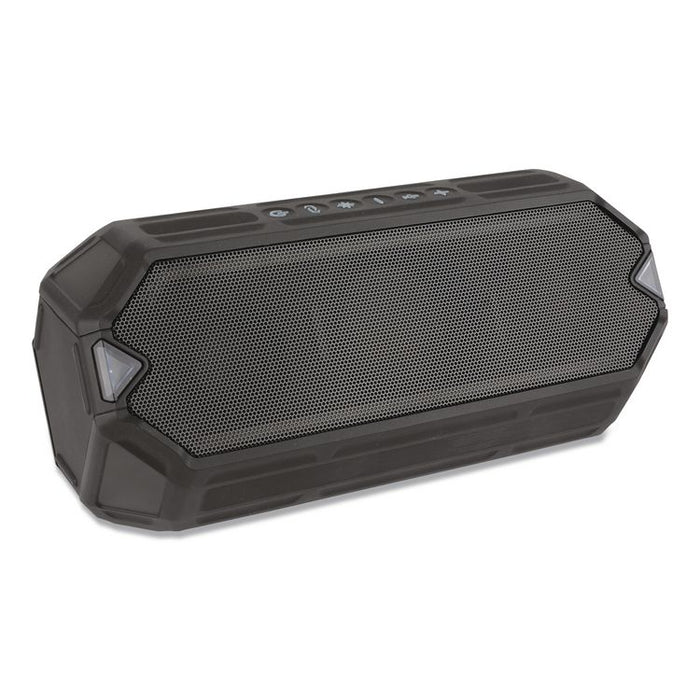 HydraBoom Bluetooth Speaker, Bluetooth/Lightening/Micro USB/Qi/USB-A/USB-C, Black
