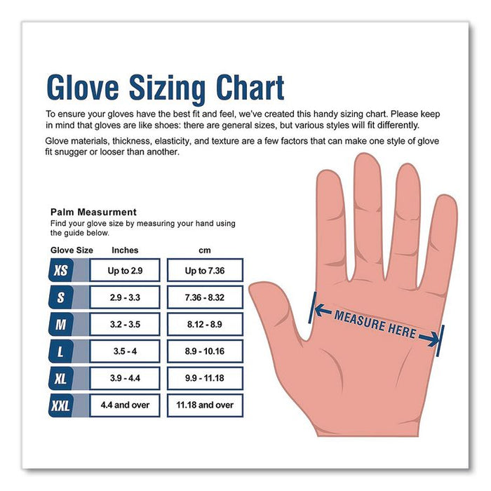 Industrial Vinyl Gloves, Powder-Free, X-Large, 3 mil Thick, 9.5" Long, Clear, 100/Box