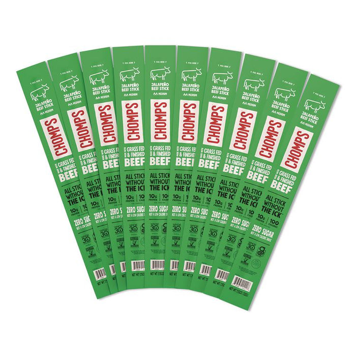 Jalepeno Beef Meat Stick, 1.15 oz Stick, 24/Box