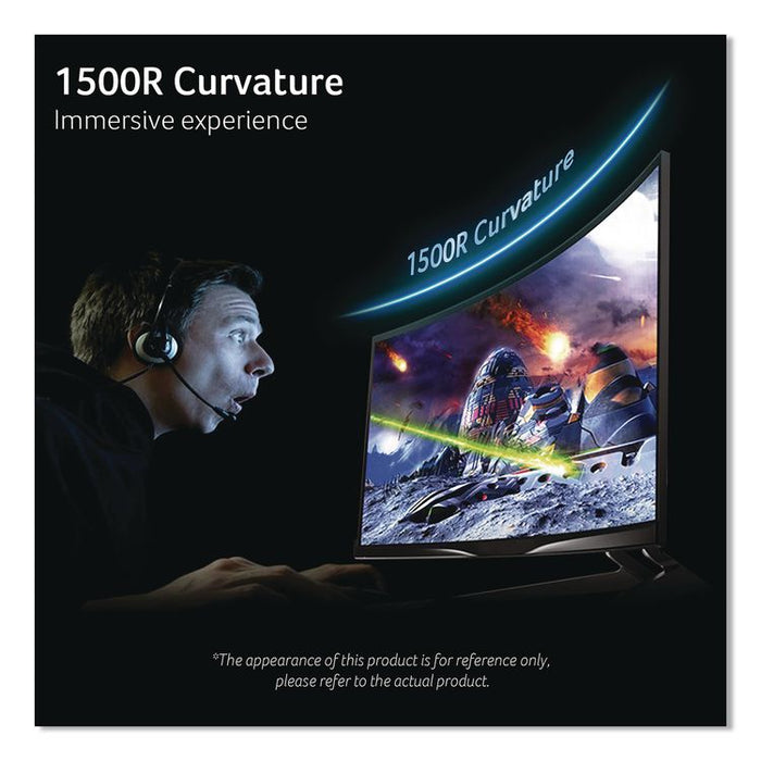 Nitro EDS320Q Curved FHD LCD Gaming Monitor, 31.5" Widescreen, VA Panel, 1920 Pixels x 1080 Pixels