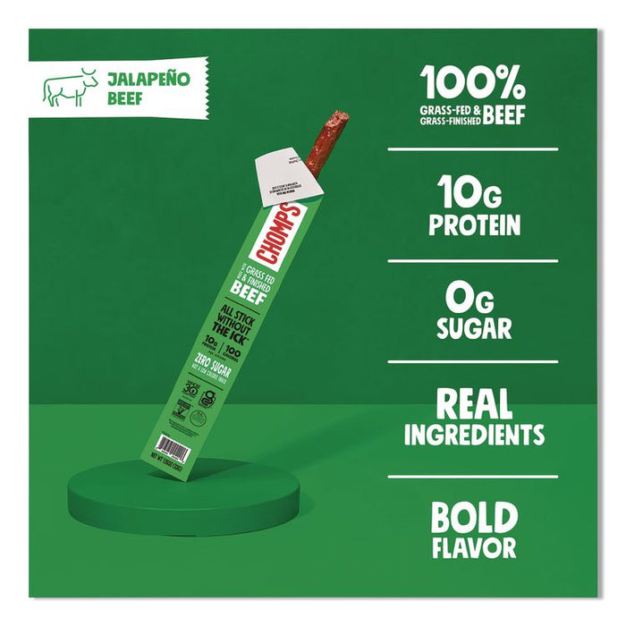 Jalepeno Beef Meat Stick, 1.15 oz Stick, 24/Box