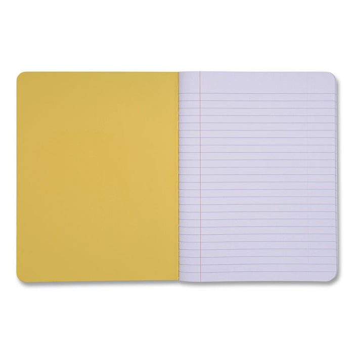 Designer Composition Book, Randomly Assorted Banana and Strawberry Cover Designs, Wide/Legal Rule, (80) 9.75 x 7.5 Sheets
