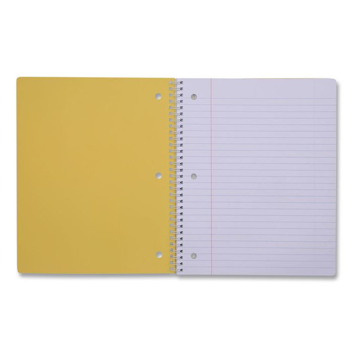 Twin-Wire Notebook, Randomly Assorted Banana and Strawberry Cover Designs, 1-Subject, Wide/Legal Rule, (80) 10.5 x 8.5 Sheets
