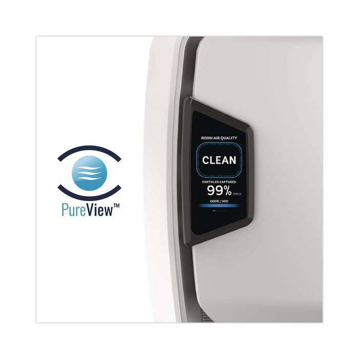 AeraMax Pro AM4 PC H13 True HEPA Hardwired Wall Mounted Air Purifier, 1,100 sq ft Room Capacity, Stainless Steel