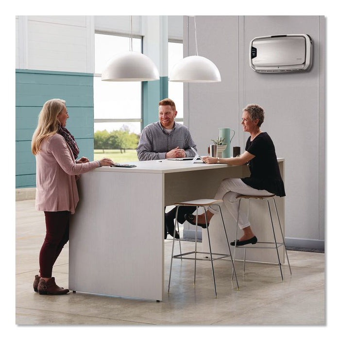 AeraMax Pro AM4 PC H13 True HEPA Hardwired Wall Mounted Air Purifier, 1,100 sq ft Room Capacity, Stainless Steel