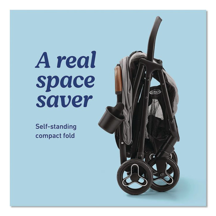 Ready2Jet Compact Stroller, Supports Up to 50 lbs, 20.5 x 27 x 43, Kingston