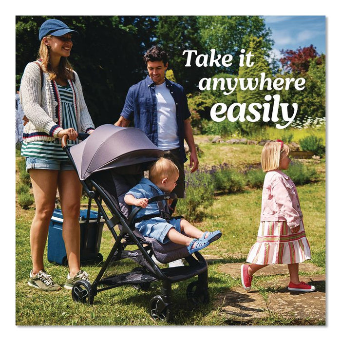 Ready2Jet Compact Stroller, Supports Up to 50 lbs, 20.5 x 27 x 43, Kingston