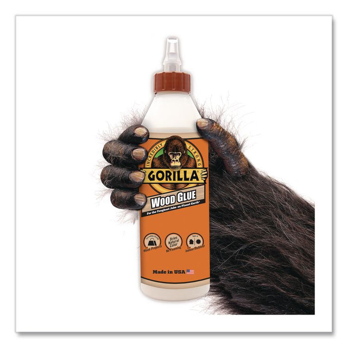 Wood Glue, 18 oz, Dries Light Tan