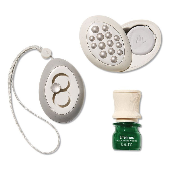 Essential Oil Meditative Grounding Stones and Walk in the Woods Essential Oil, Gray