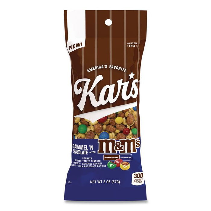 Trail Mix, Caramel 'N Chocolate, 2 oz Packet, 12/Box