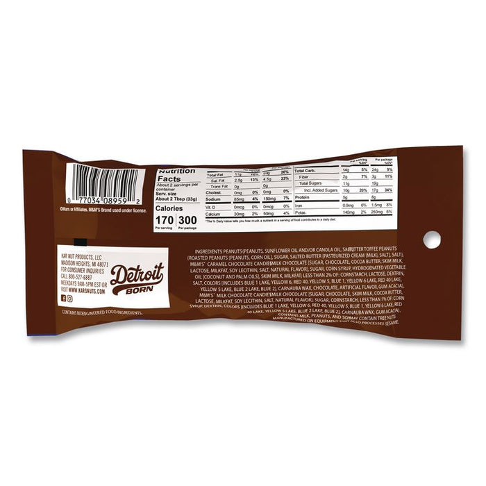 Trail Mix, Caramel 'N Chocolate, 2 oz Packet, 12/Box