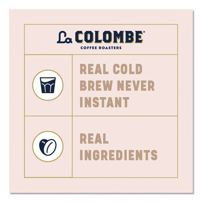 Draft Latte Cold Brew, Triple Shot Espresso Latte, 11 oz Can, 12/Carton