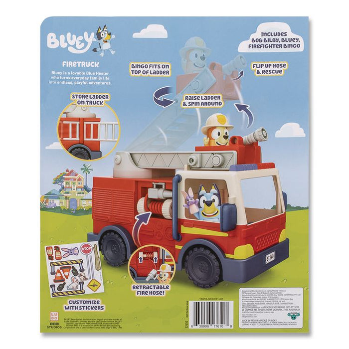 Series 10: Firetruck Vehicle, Ages 3 and Up, 5 Pieces