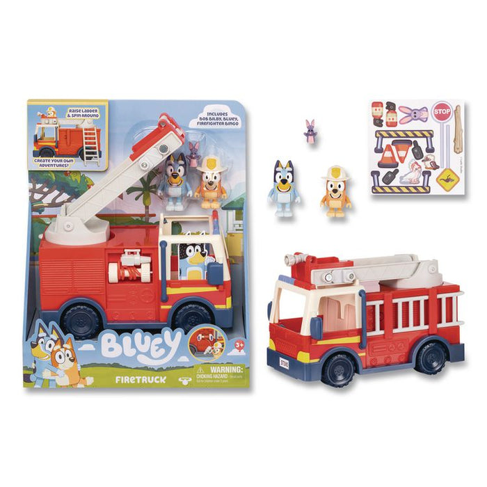 Series 10: Firetruck Vehicle, Ages 3 and Up, 5 Pieces