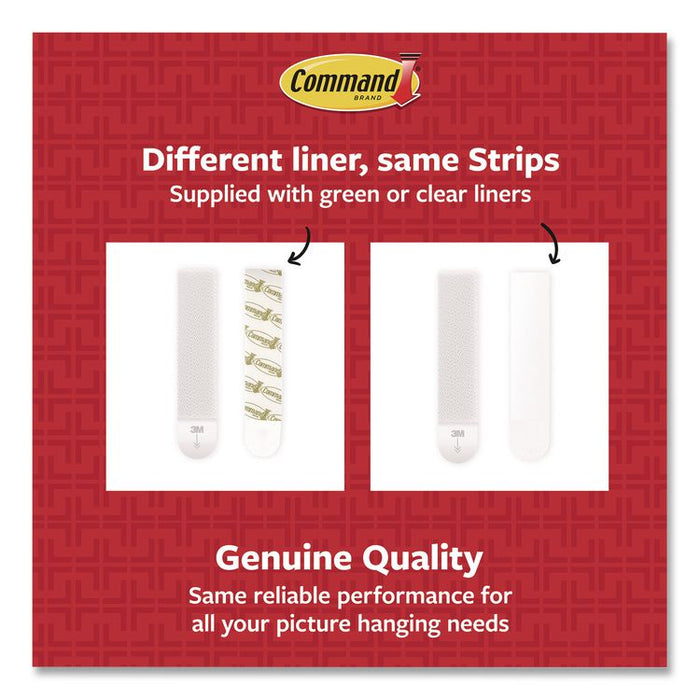 Damage-Free Hanging Picture Hanging Strip Pairs, (8) XL (0.86 x 4.37), (6) L (0.75" x 3.65"), (2) Med (0.75 x 2.75), Black
