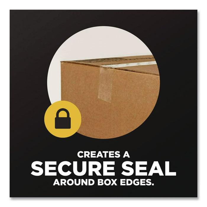 BOX LOCK Shipping Tape, 3" Core, 1.88" x 38.2 yds, Clear, 6/Pack