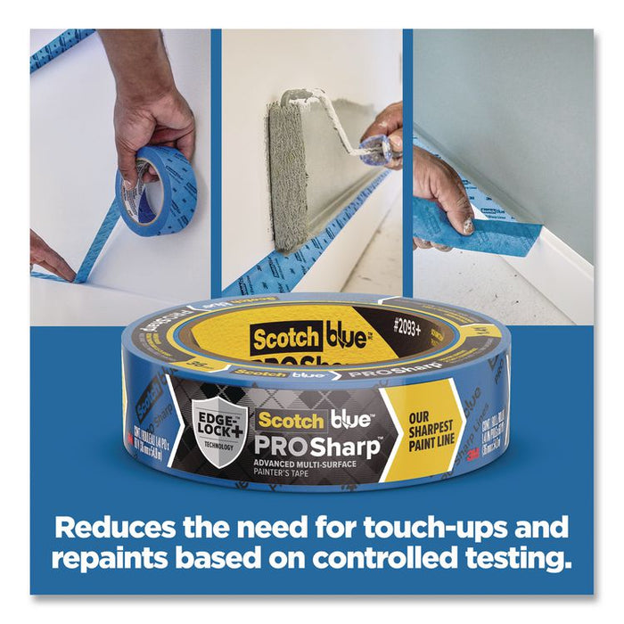 PROSharp Painter's Tape, 3" Core, 1.88" x 60 yds, Blue