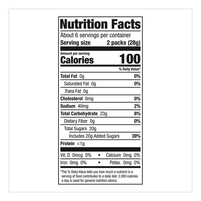 Rainbow Gummy Clusters Treat Packs, 6 oz Bag