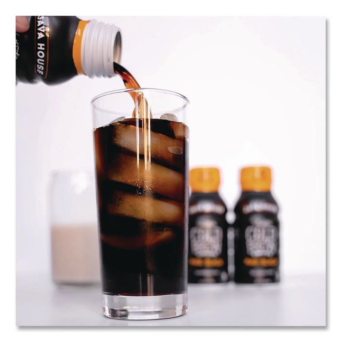 Cold Brew Coffee, Pure Black, 8 oz Bottle, 24/Carton