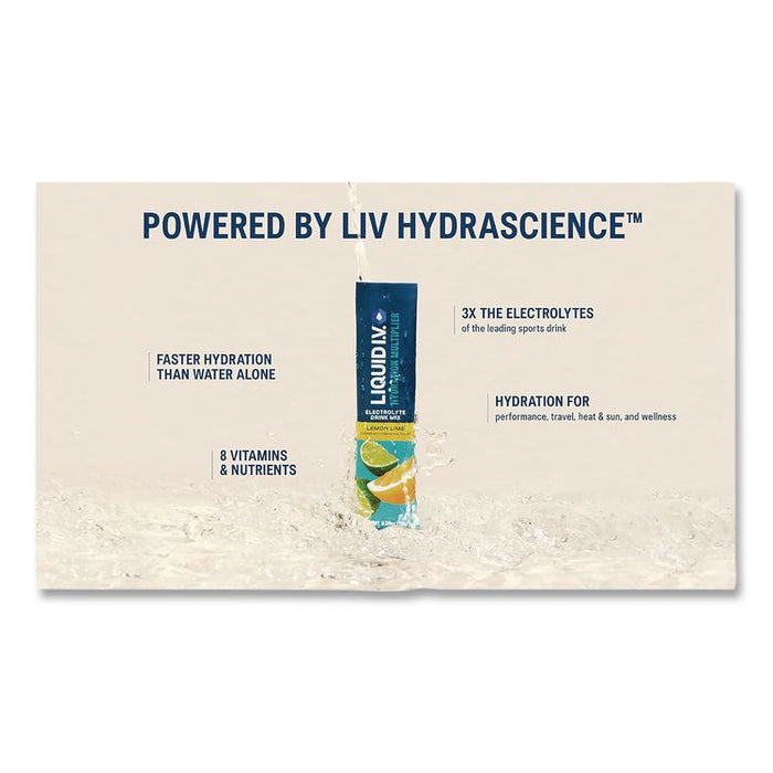 Hydration Multiplier, Lemon-Lime, 0.56 oz Stick, 15/Pack