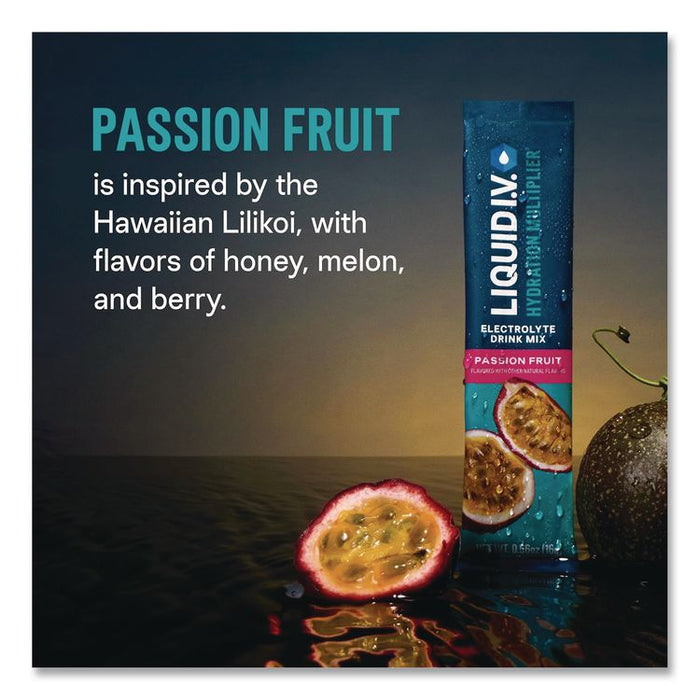 Hydration Multiplier, Passion Fruit, 0.56 oz Stick, 15/Pack