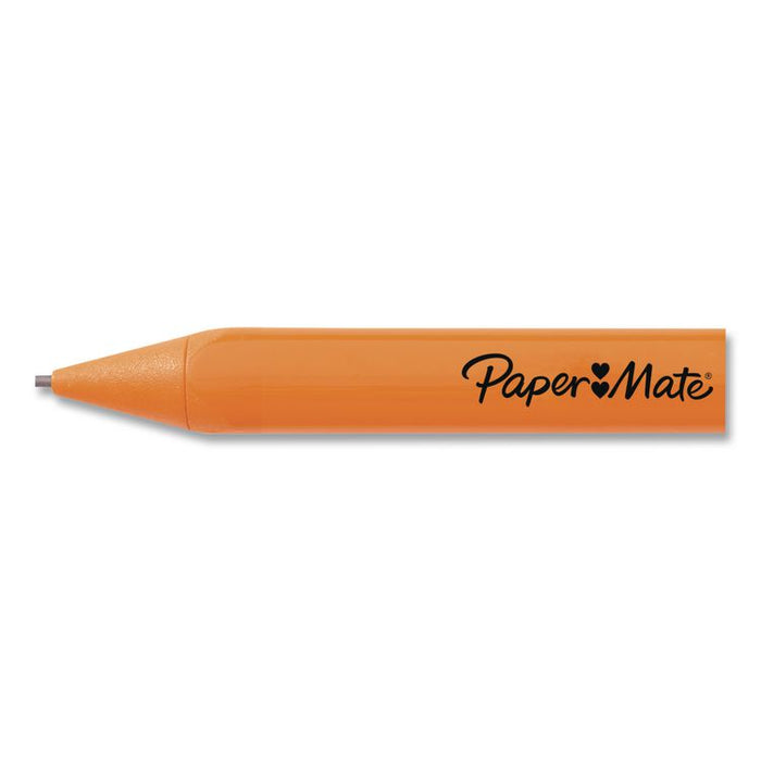 Handwriting Mechanical Pencil Set with Lead and Eraser Refills, HB (#2), Black Lead, Assorted Barrel Colors, 5 Pencils/Set