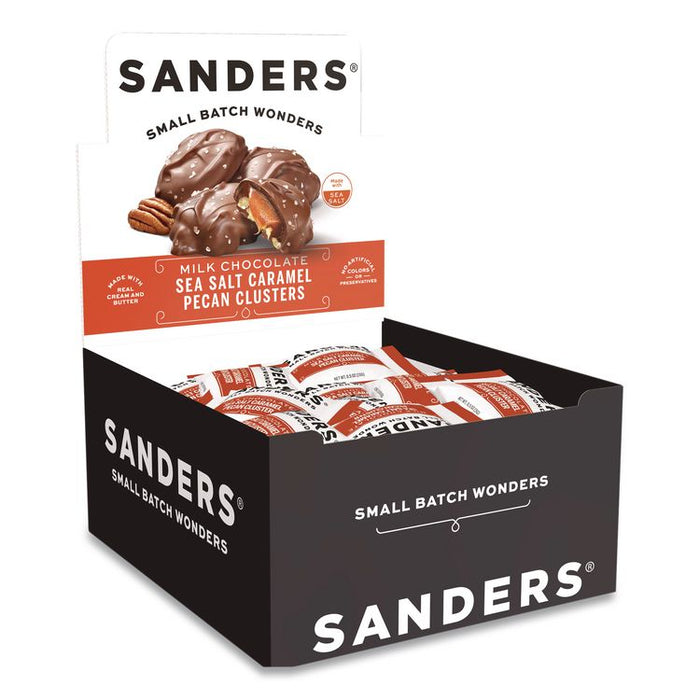 Small Batch Wonders Snack-Size Sea Salt Caramel Pecan Cluster, 48 Pieces, 24 oz Box