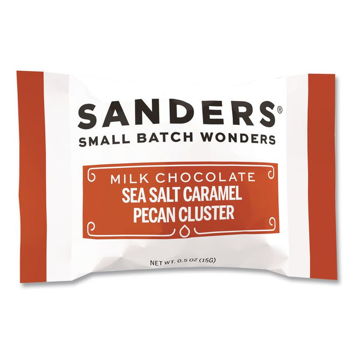 Small Batch Wonders Snack-Size Sea Salt Caramel Pecan Cluster, 48 Pieces, 24 oz Box