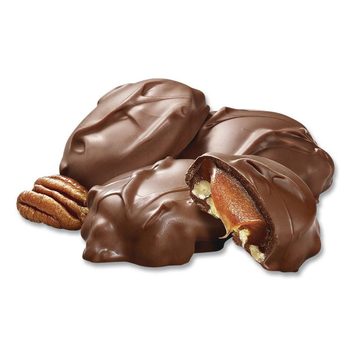 Small Batch Wonders Snack-Size Sea Salt Caramel Pecan Cluster, 48 Pieces, 24 oz Box